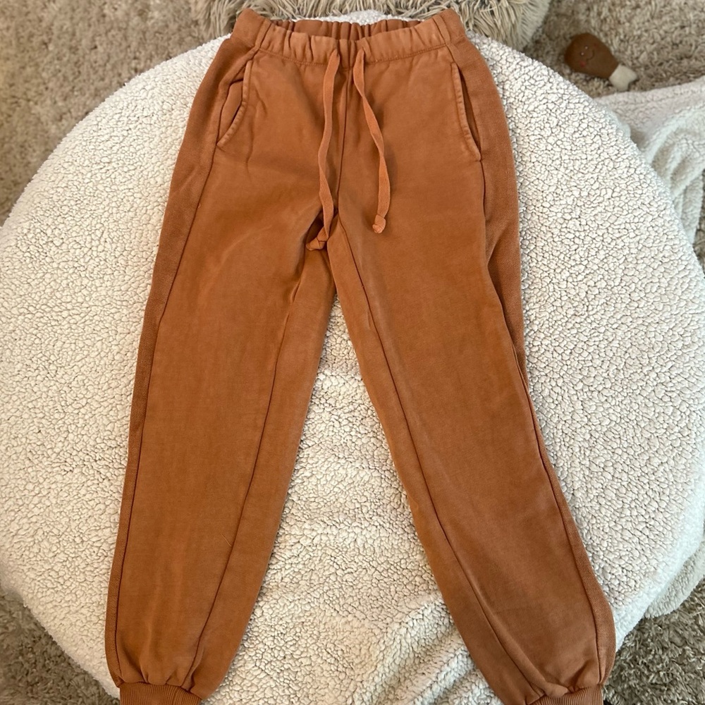 AE American Eagle Outfitters joggers XS brown/tan